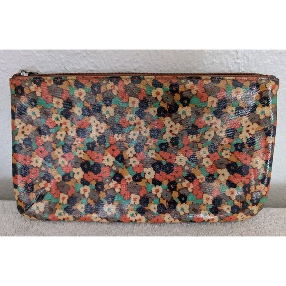 Lot of 3 Fossil Key Per Clutch Travel Pouches Pouch Wallet Zip Floral - Picture 7 of 16